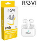 ROVI Auricolari cuffie wireless pods y42 1pz white - rovi