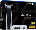 Sony Computer Ent. PS5 Console 825GB Digital Ed. White + 2 DualSense