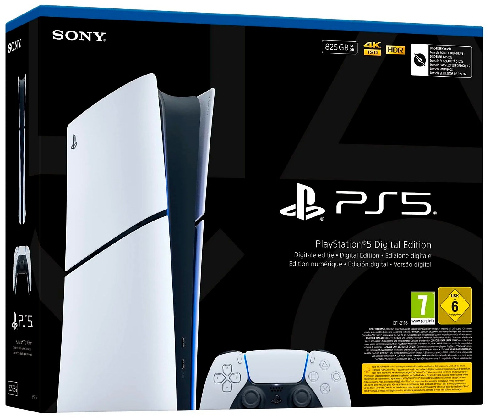 PS5 Console 825GB Digital Edition E Chassis White ITA   Sony Computer Ent. PS5 Console 825GB Digital Edition E Chassis White ITA