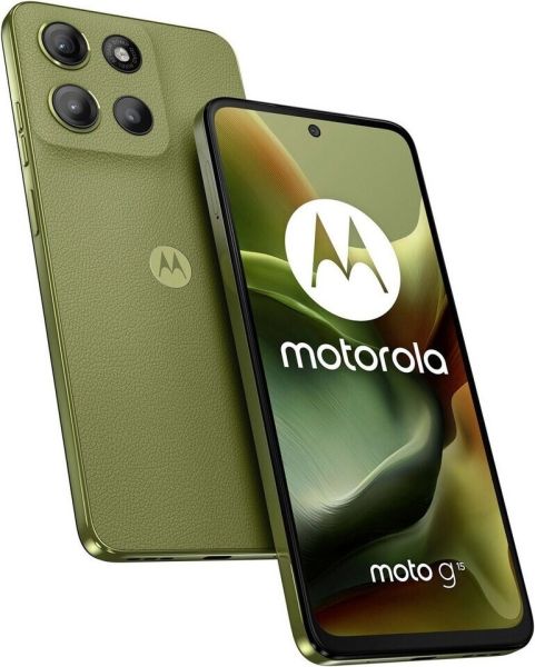 Motorola Moto G15 128GB 4GB RAM Dual SIM Iguana Green